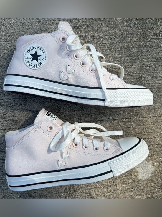 Converse Shoes - Converse Chuck Taylor All Star Mid Top Sneakers Light Pink Size 7 NWOT